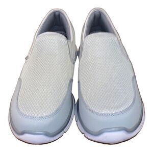 Skechers Gray Cool & Calm Memory Foam Air Cooled Men’s Slip On Shoes Size 12